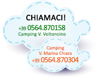 Contatta i nostri camping