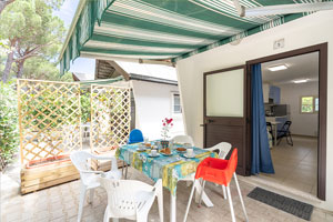 bungalows at camping Voltoncino Maremma